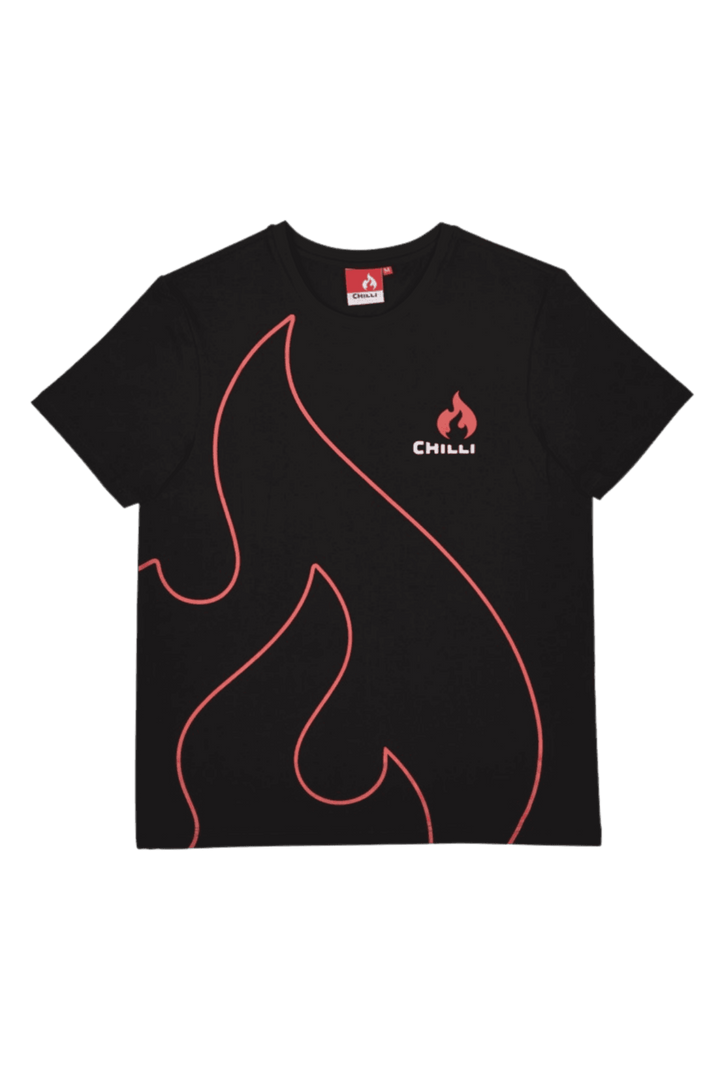 Chilli T-Shirt Flame black
